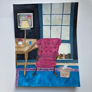 Watercolor Interior Painting